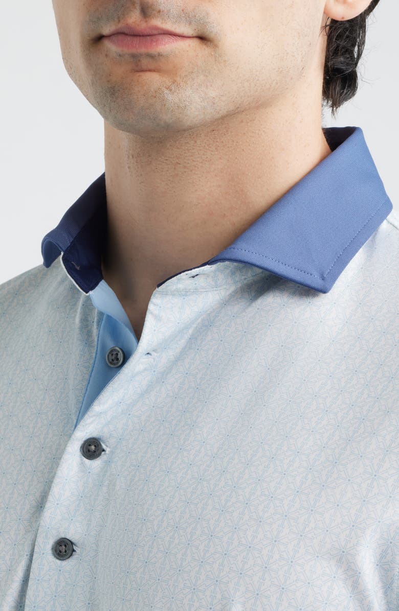 Greyson Deco G Performance Polo, Alternate, color, Arctic
