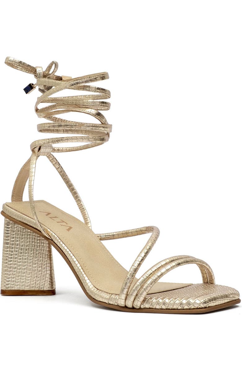 ALTA Analia Sandals, Alternate, color, Gold