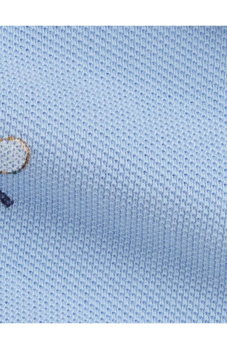 Ralph Lauren Tennis Print Polo & Shorts Set, Alternate, color, 