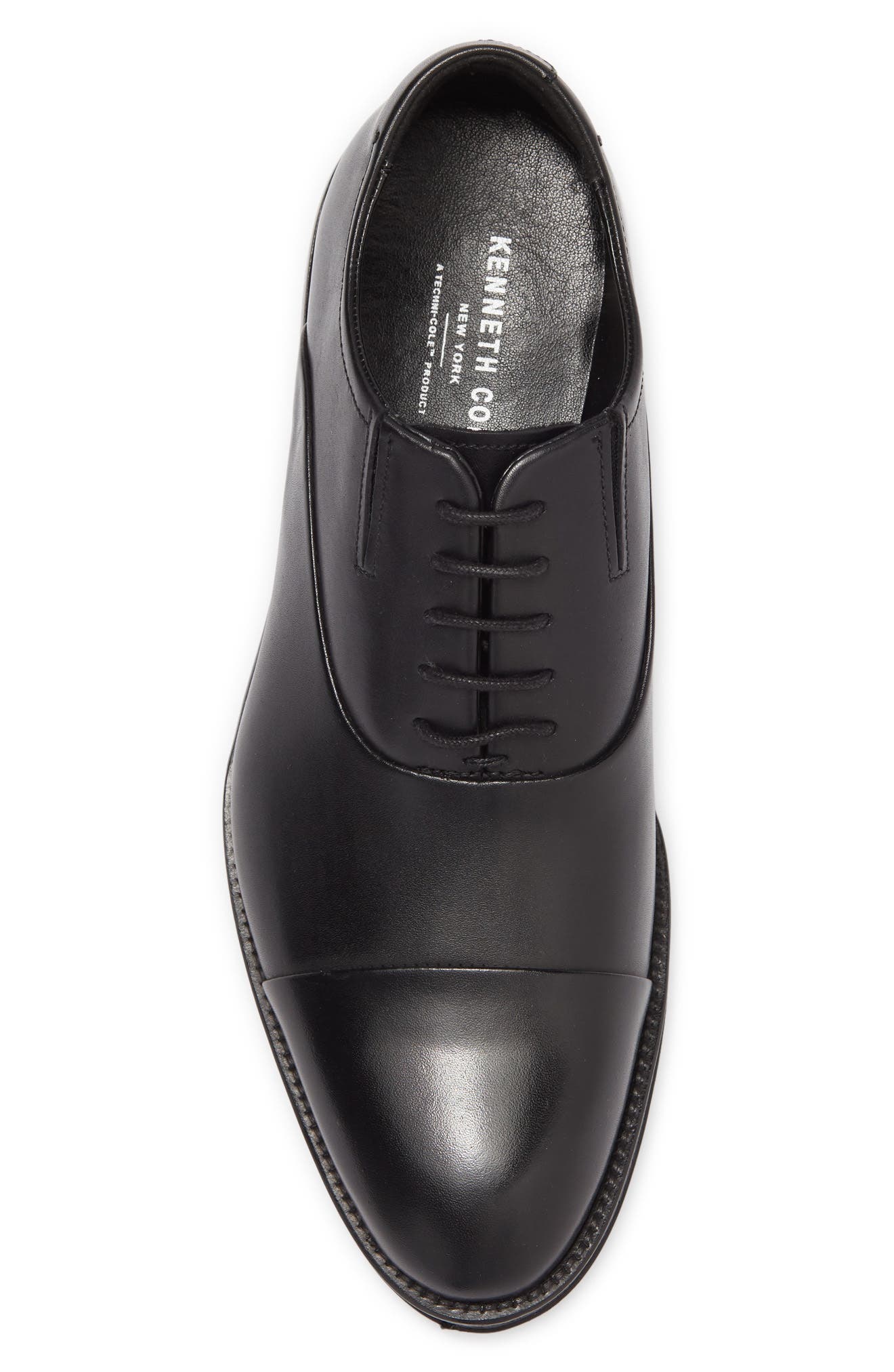 Kenneth Cole New York Tristan Leather Lace-Up Oxford, Alternate, color, 