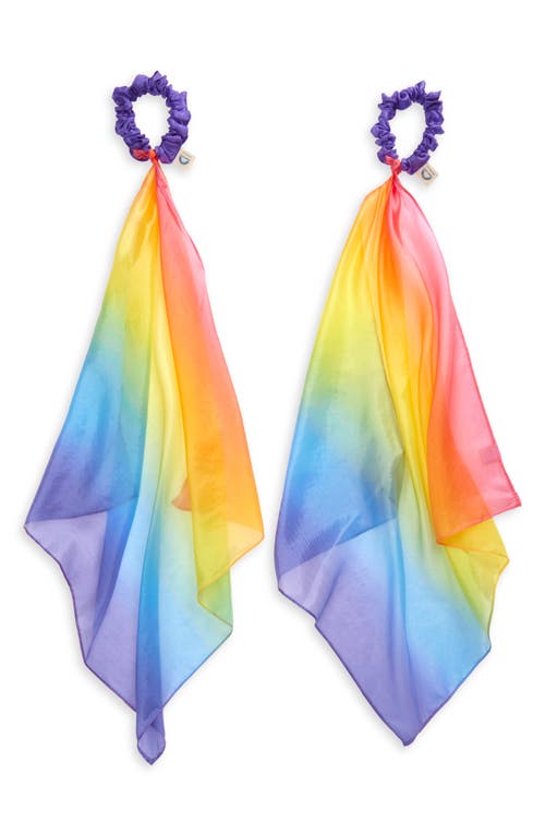 Sarah's Silks Wrist Streamers in Rainbow  product