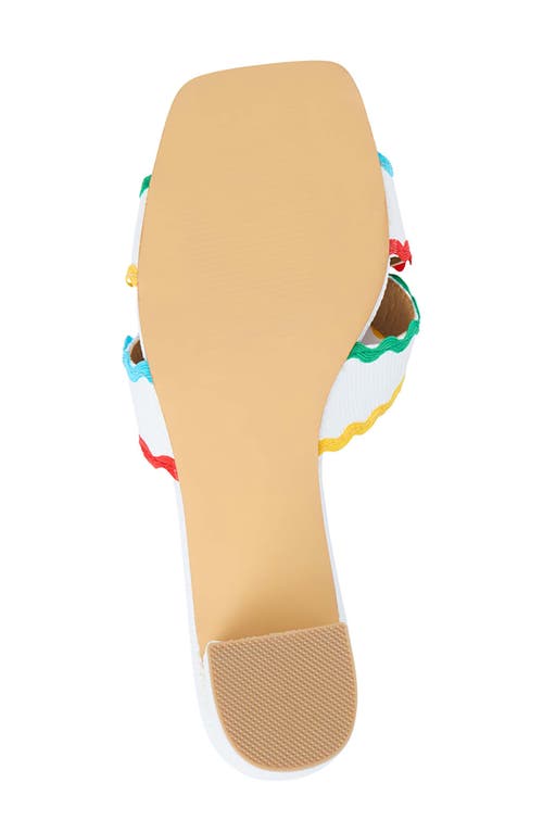 Coconuts By Matisse Principessa Block Heel Sandal In White