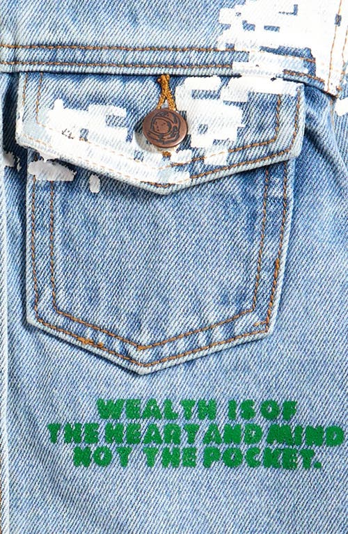 Billionaire Boys Club Kids' Kumo Denim Jacket In Niwa