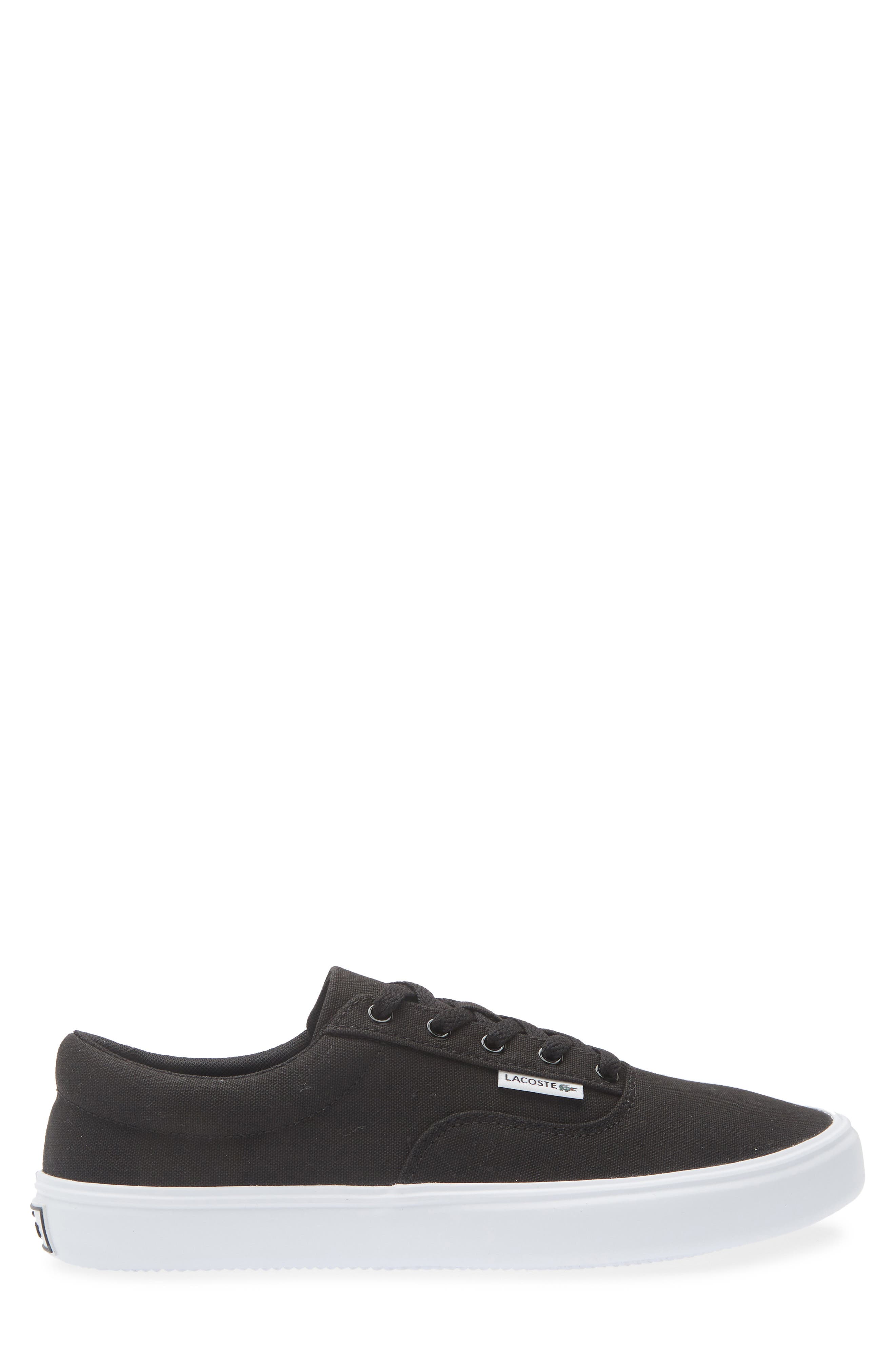 Lacoste Core Essential Sneaker, Alternate, color, Black/ White