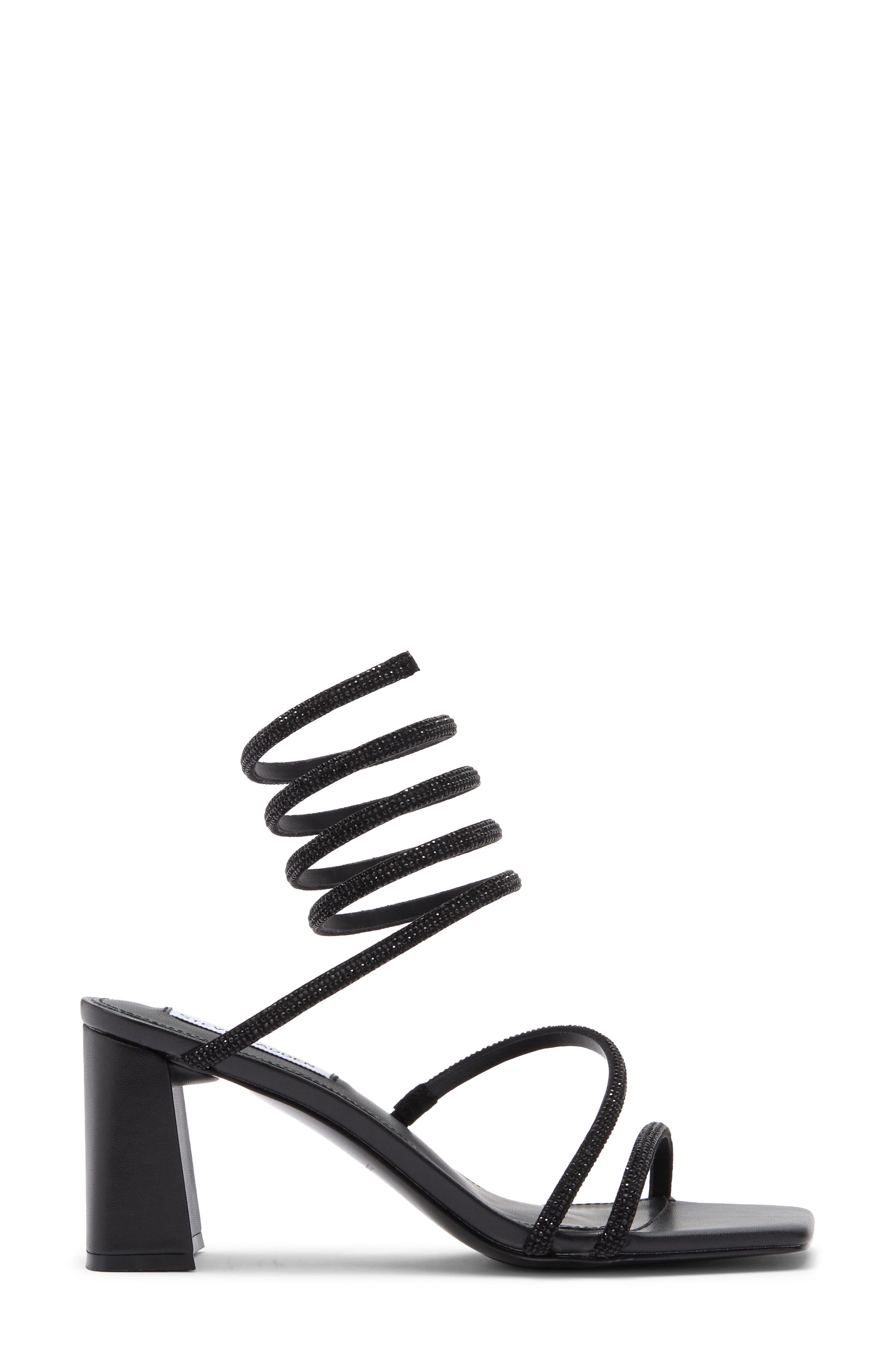 Steve Madden Lopez Crystal Strappy Sandal, Alternate, color, 