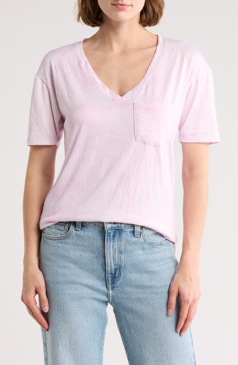 V-Neck Pocket T-Shirt