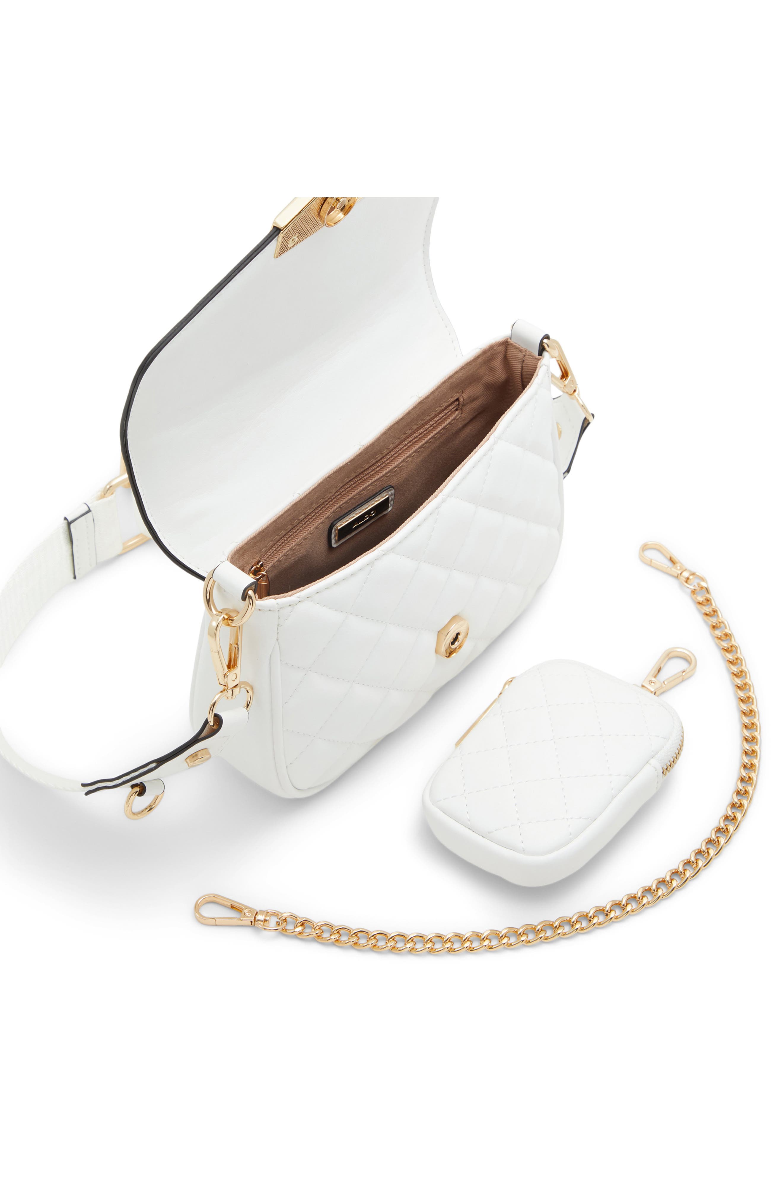 ALDO Miraewinx Quilted Crossbody Bag, Alternate, color, 