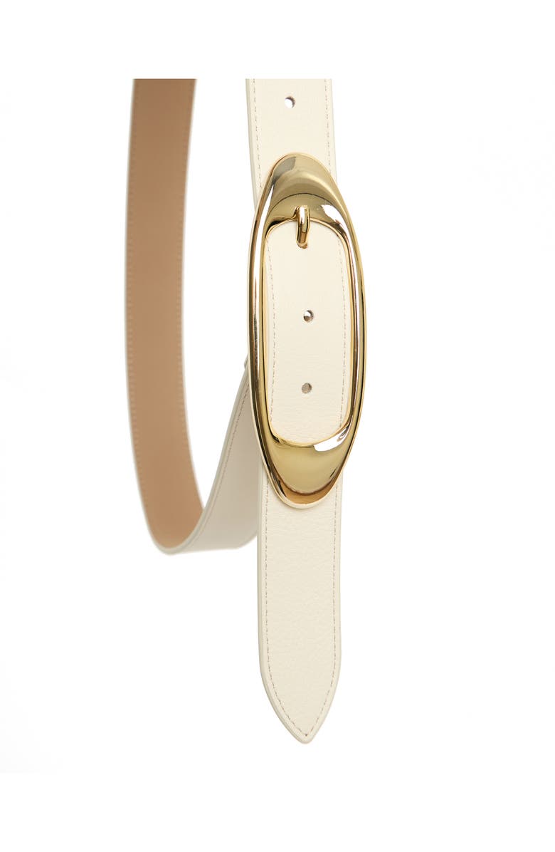 B-Low the Belt Candice Leather Belt, Alternate, color, Gesso Gold
