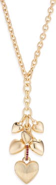 ROXANNE ASSOULIN The Family of Hearts Pendant Necklace