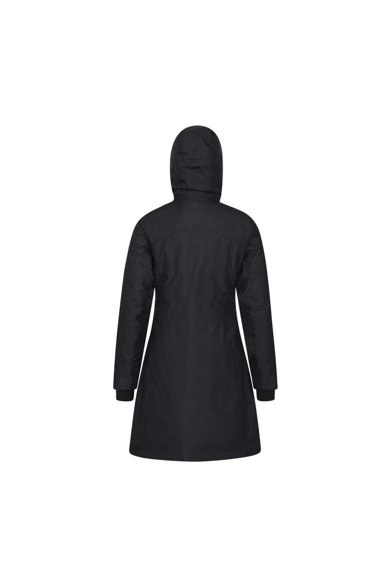 Polar Down Long Length Hybrid Jacket, Alternate, color, Black
