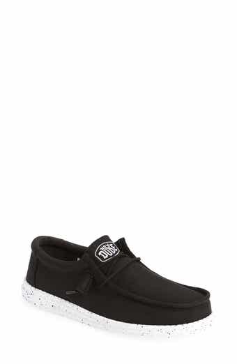 Hey Dude Wally Slub Canvas Slip-On Shoe