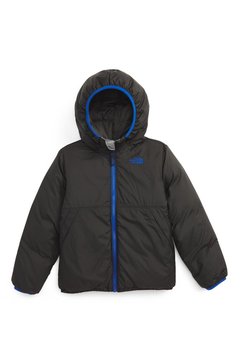 'Moondoggy' Water Repellent Reversible Down Jacket, Main, color, GRAPHITE GREY