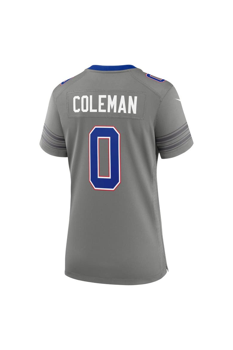 Women's Nike Keon Coleman Gray Buffalo Bills Nickel City Game Jersey, Alternate, color, Gray