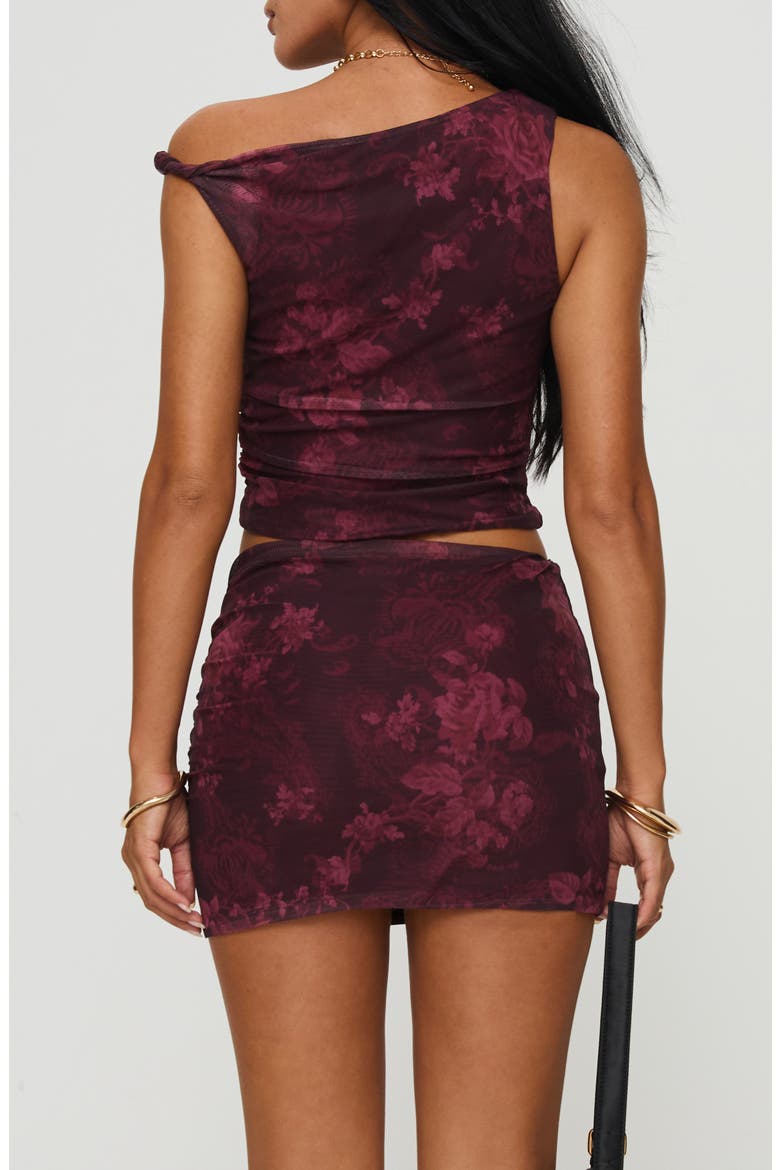Rose Tank Top & Miniskirt Set, Alternate, color, PINK