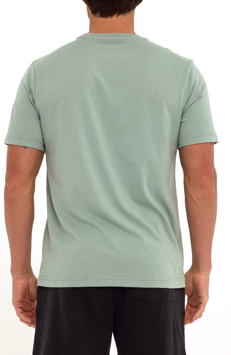 Threads 4 Thought Soft Wash Mountain Range Graphic T-Shirt, Alternate, color, Wasabi