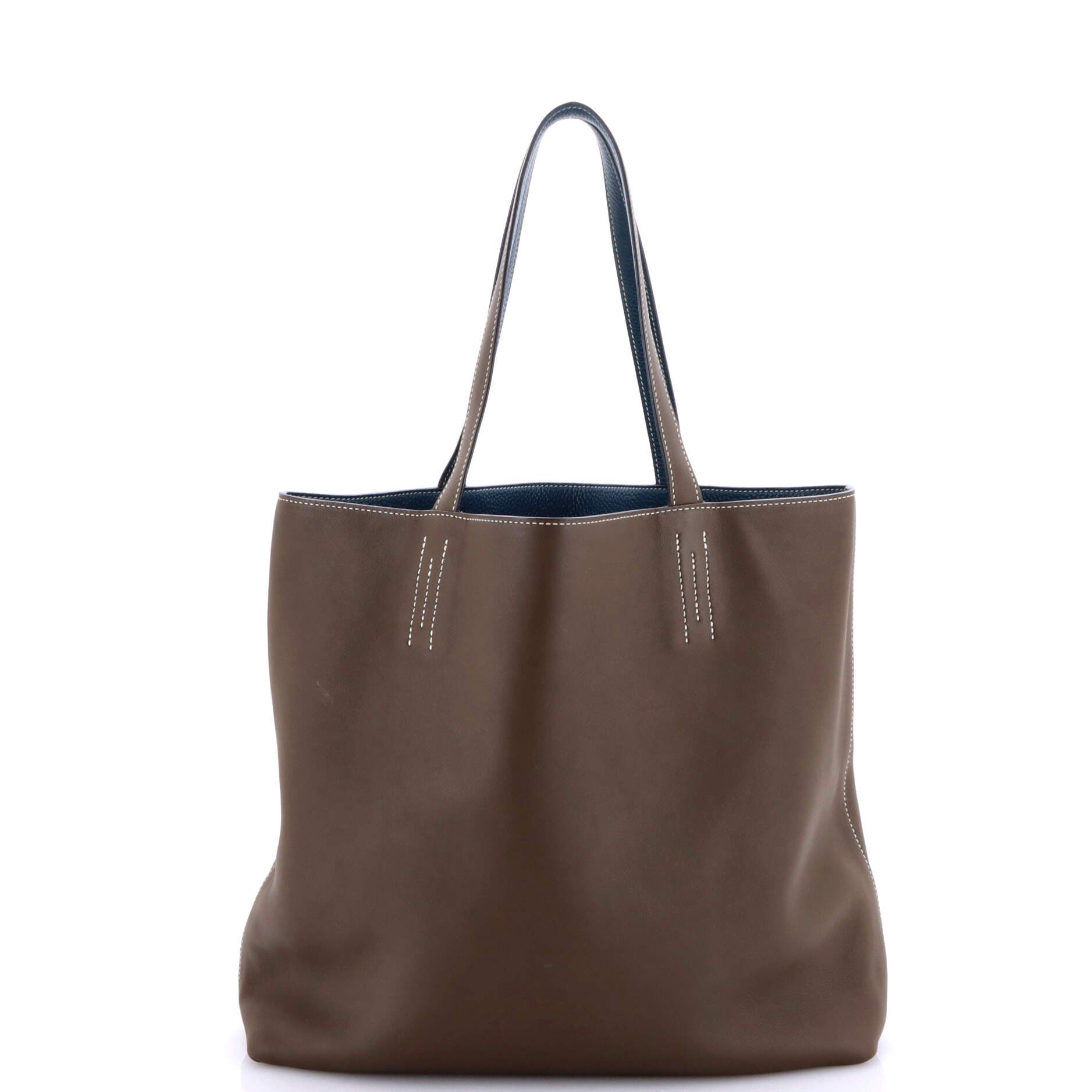 Pre-Owned Hermes Double Sens Tote Clemence and Swift 36, Alternate, color, 