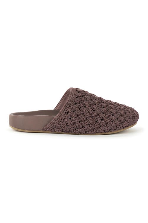 The Sak Bolinas Crochet Clog Shoe In Gray