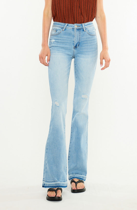 Stephanie Essentials High Rise Flare Jeans