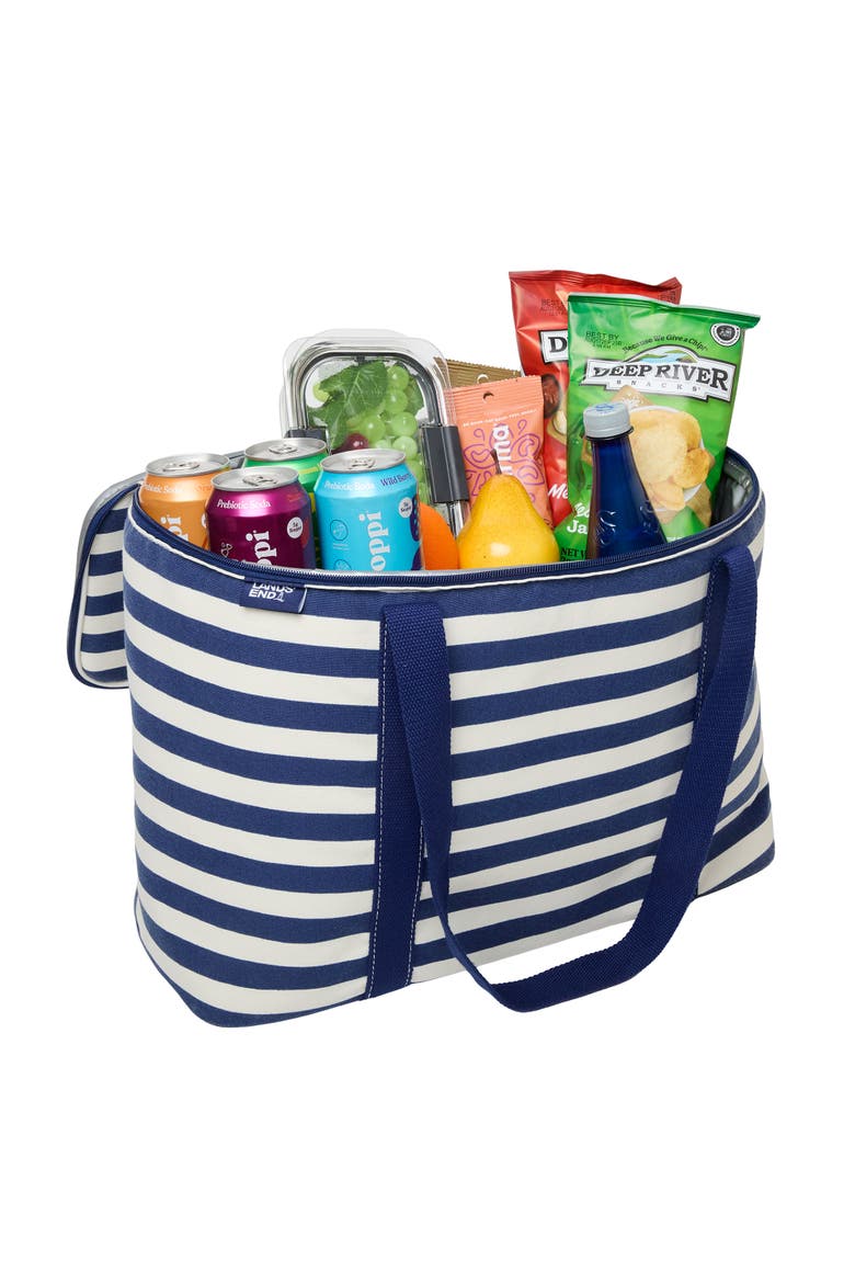 Rectangular Large Cooler Bag Insulated 8 Gal, Alternate, color, Navy