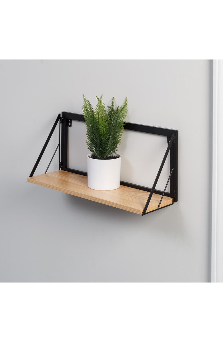 HONEY-CAN-DO Small 18" Floating Shelf, Alternate, color, 