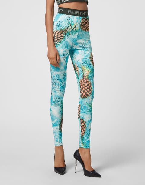 Jogging Leggings Stones Pineapple Skies Women