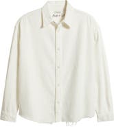 FRAME Relaxed Denim Button-Up Shirt