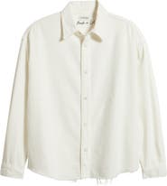 FRAME Relaxed Denim Button-Up Shirt