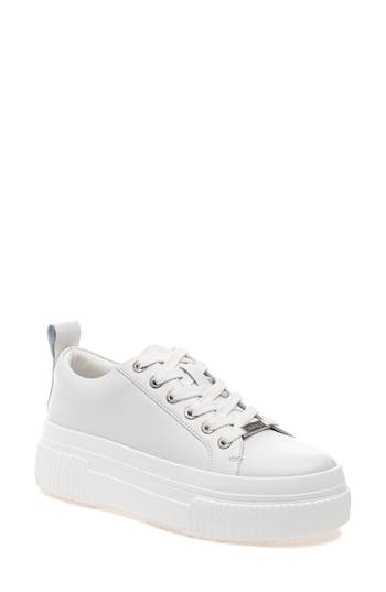 Jslides West Platform Sneaker In White