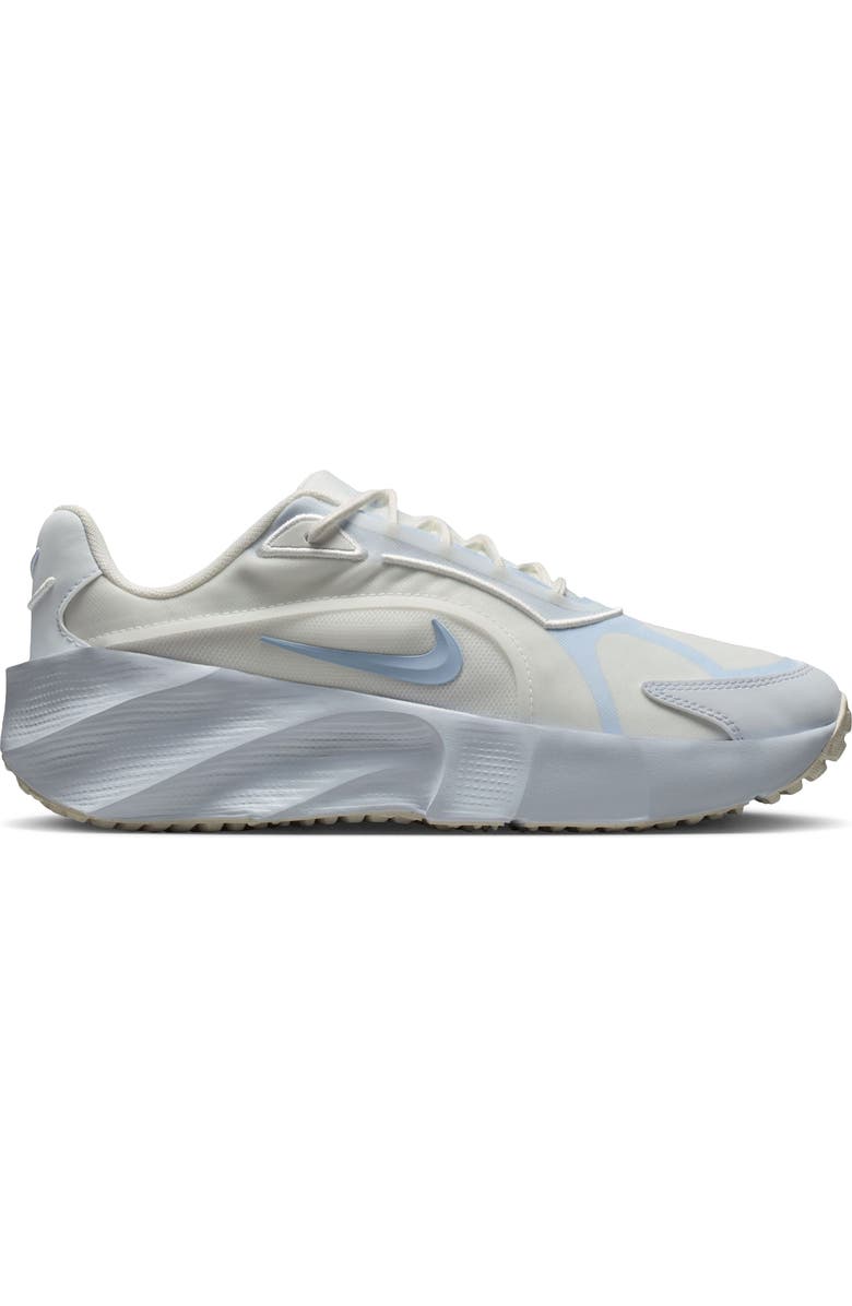 Nike Aura Edge Sneaker, Alternate, color, Summit White/ Blue/ Grey