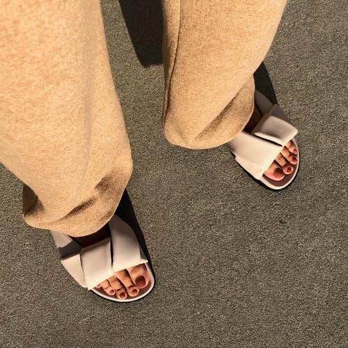 Neil J. Rodgers Obi Slide In Bone Nappa