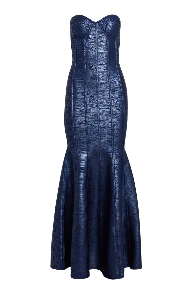 Retrofête Verity Coated Knit Dress, Alternate, color, 