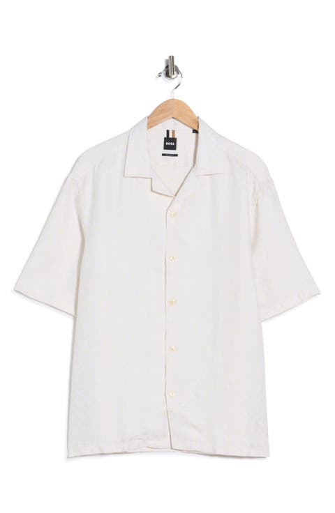 C-Lars Relaxed Fit Camp Shirt