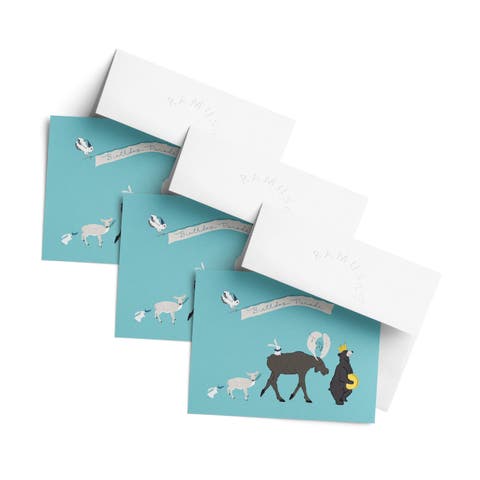 Happy Birthday Greeting Card Pack (3ct) "Birthday Parade"