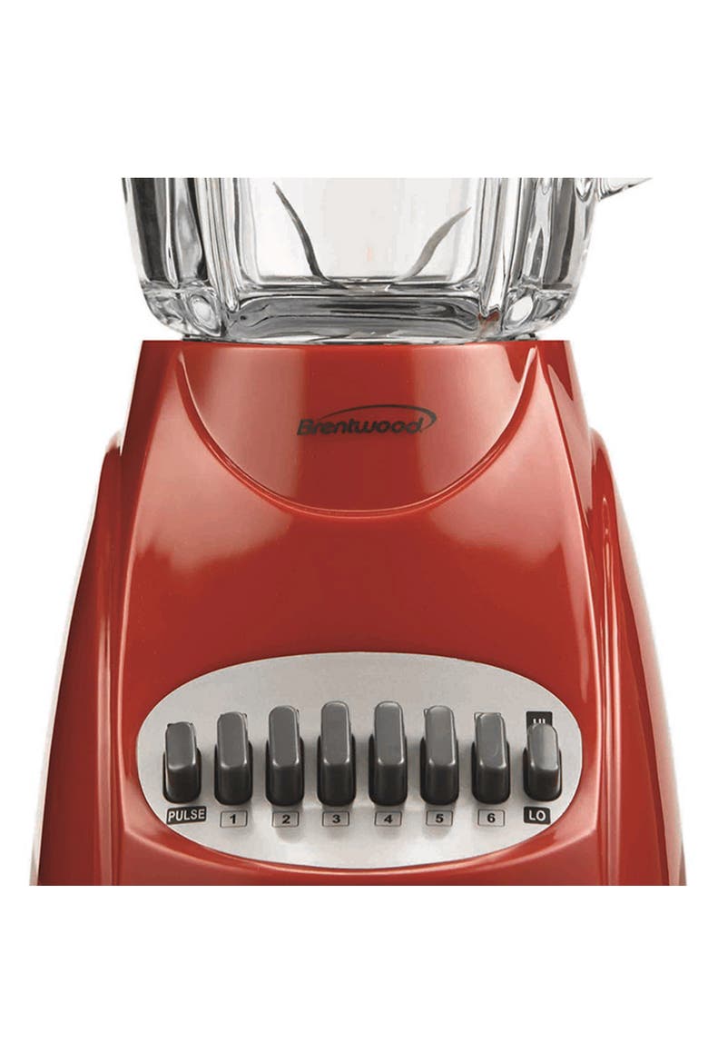 12 Speed Blender with Glass Jar, Alternate, color, Red
