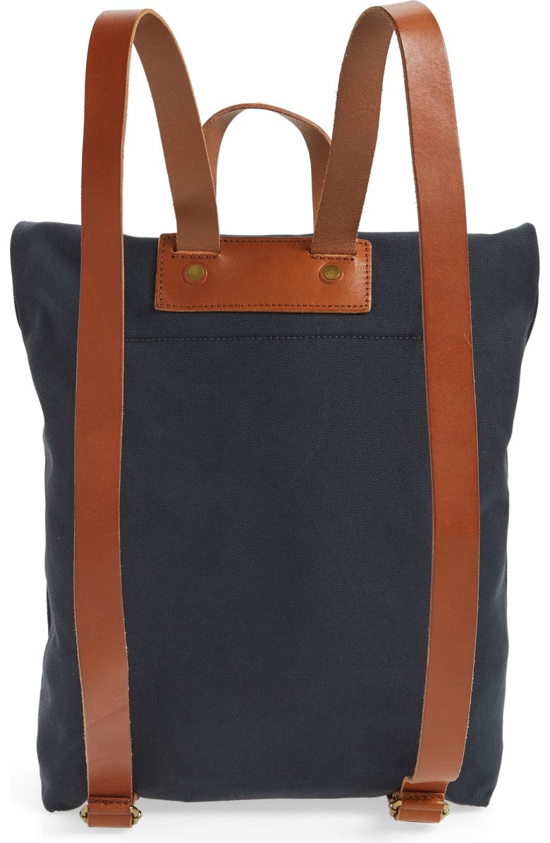 Madewell The Canvas Foldover Backpack, Alternate, color,