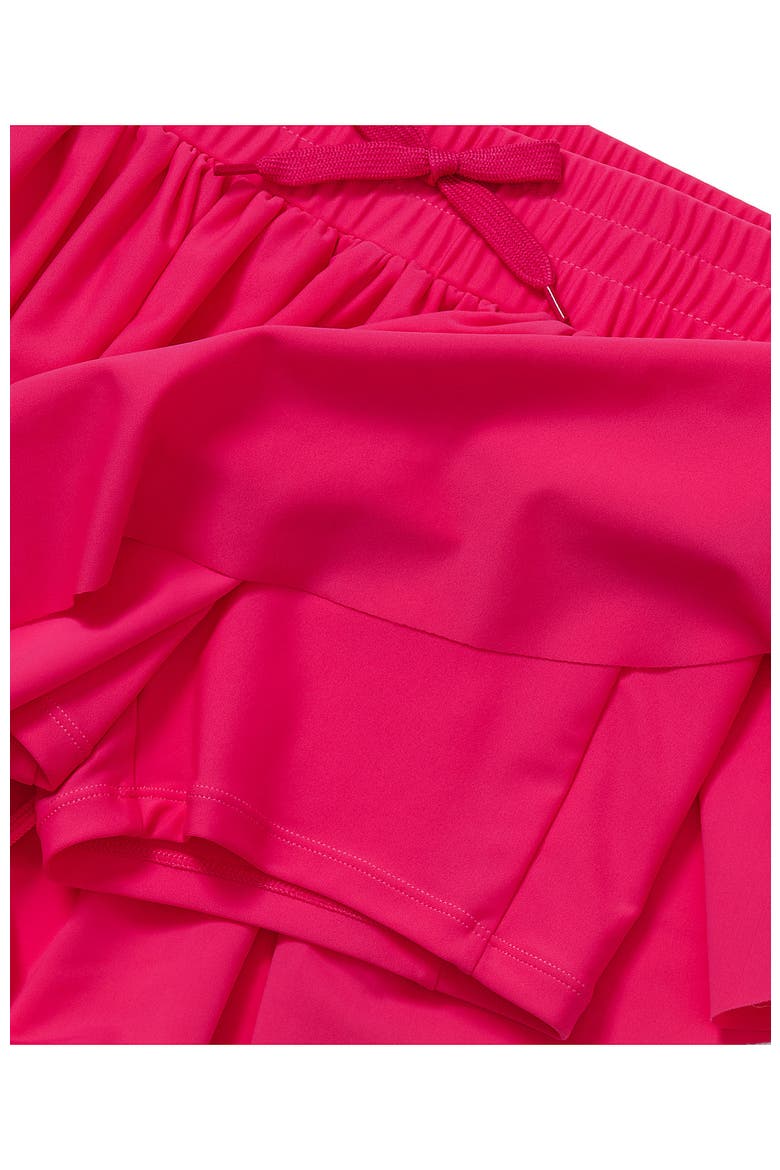 Girls Active Flutter Shorts, Alternate, color, Hot Pink