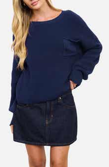 Chunky Relaxed Fit Cotton Sweater