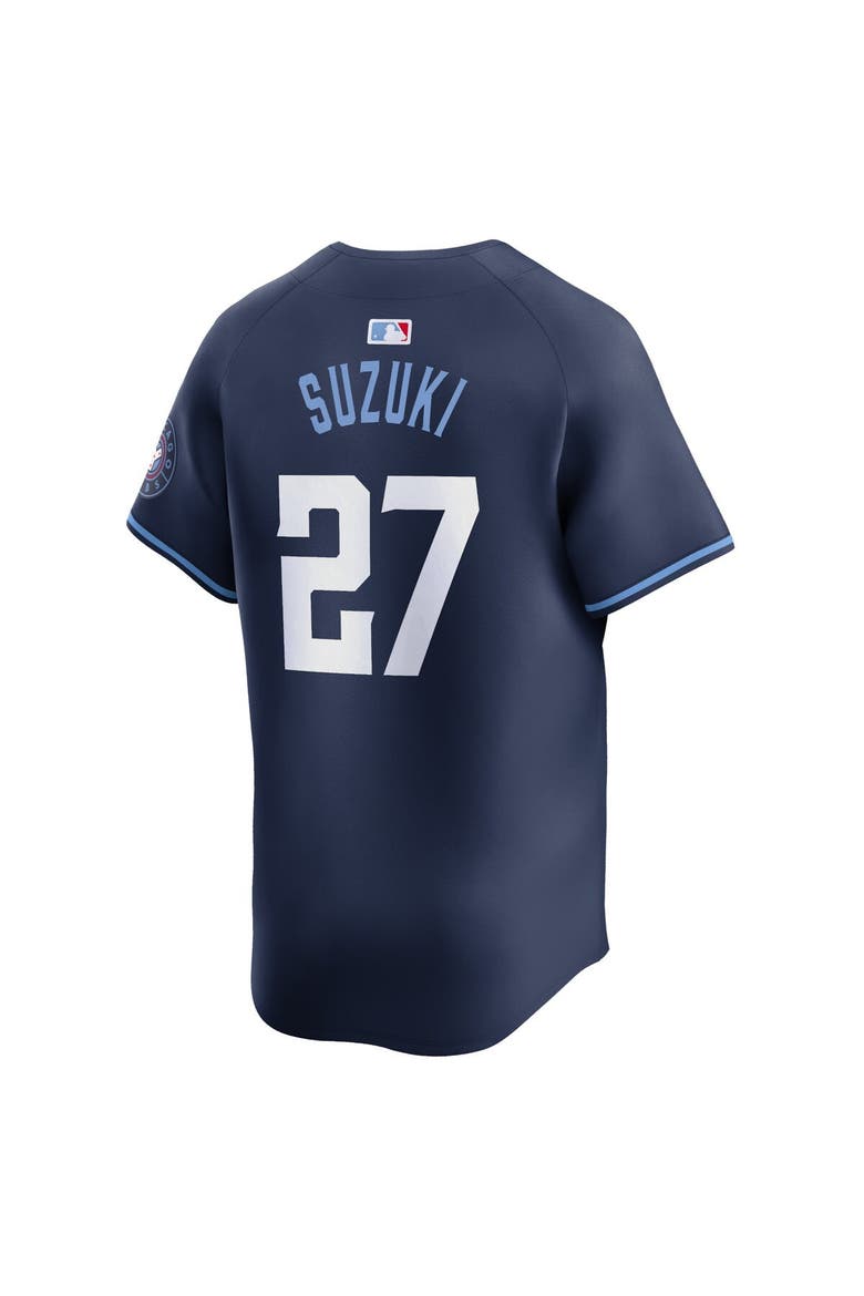 Men's Nike Seiya Suzuki Navy Chicago Cubs City Connect Limited Player Jersey, Alternate, color, Navy