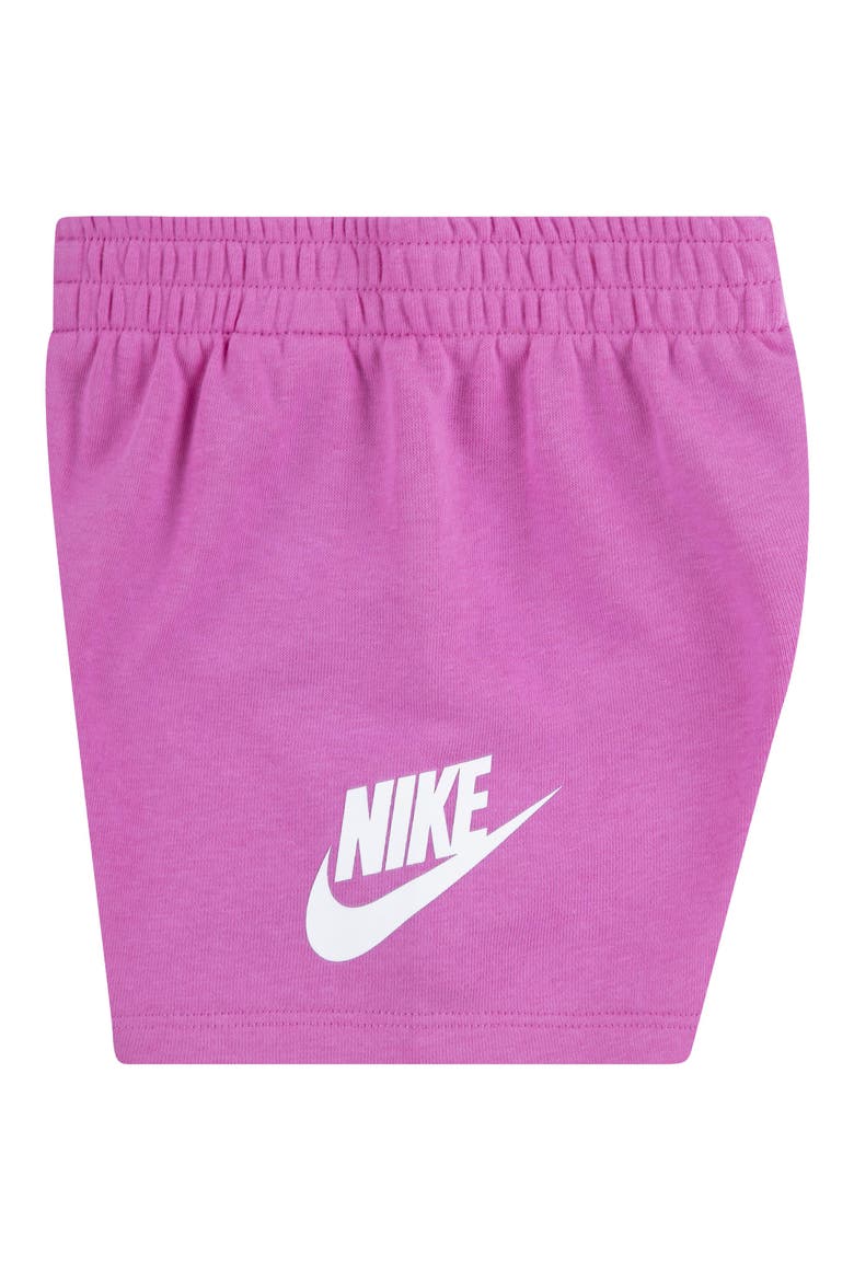 Club Graphic T-Shirt & Shorts Set, Alternate, color, PLAYFUL PINK