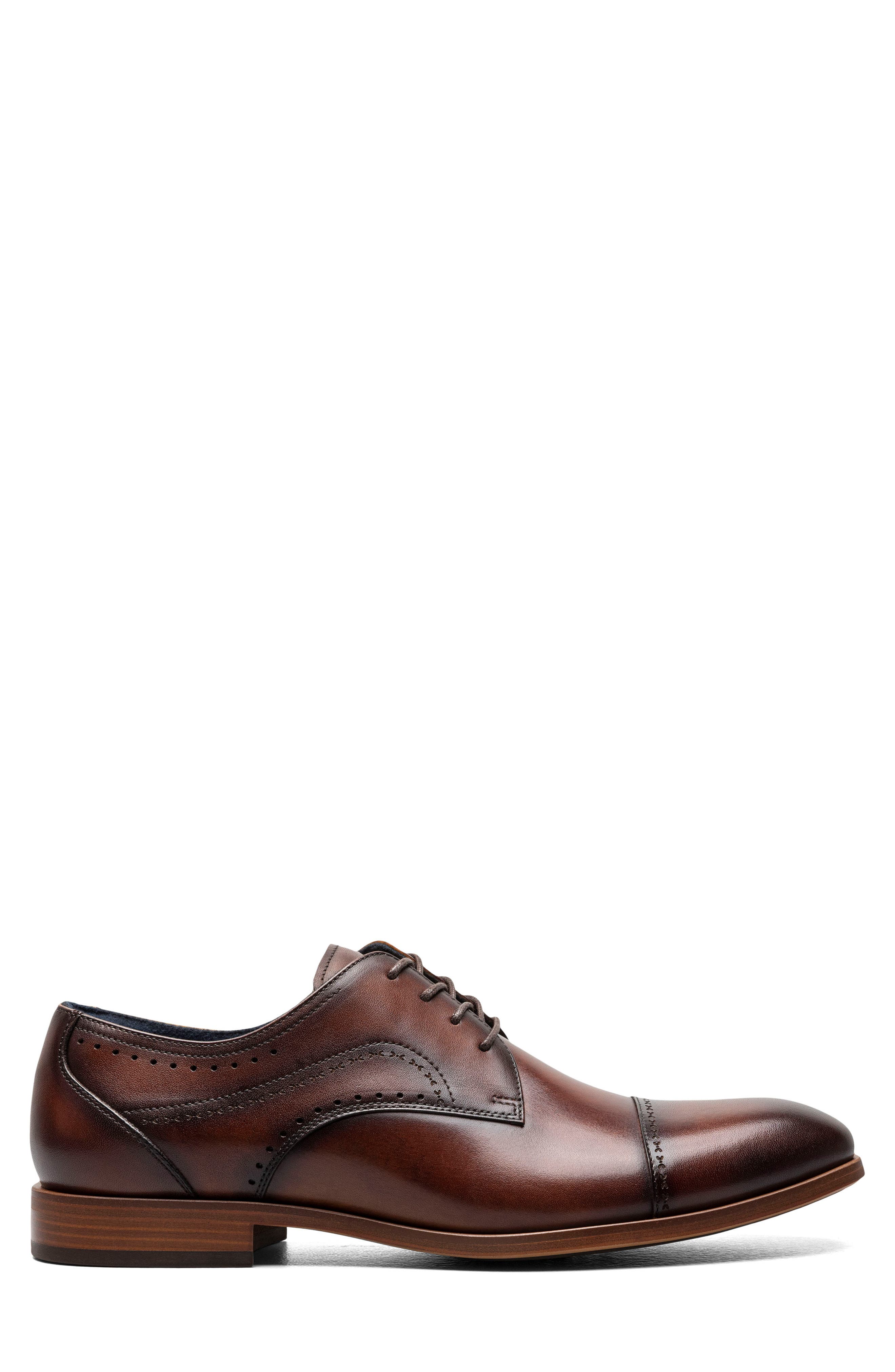 Bryant Cap Toe Oxford, Alternate, color, BROWN