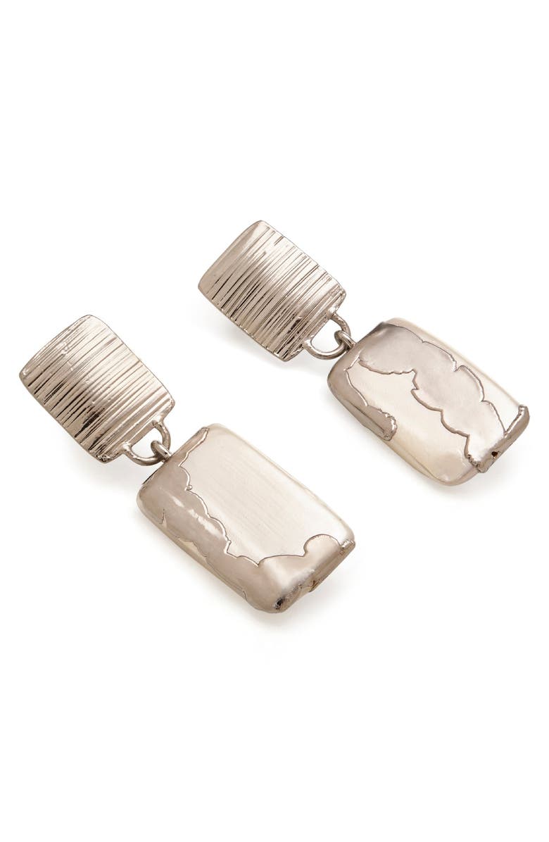 Dhwani Bansal ZURI DROPS, Alternate, color, White Rhodium Plated