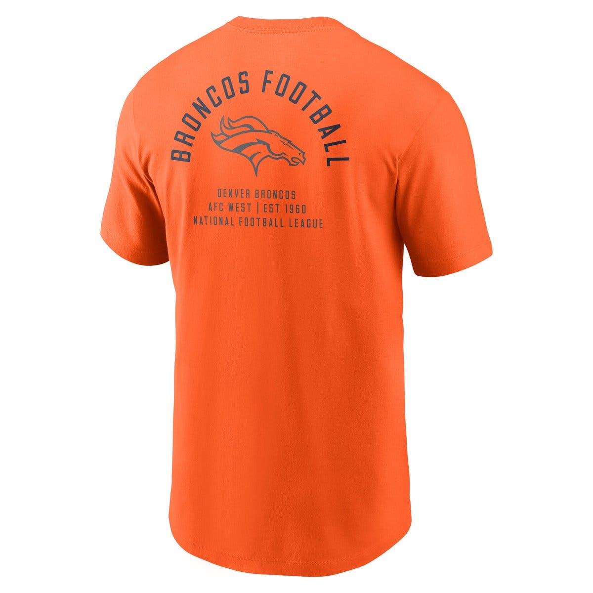 Nike Men's Nike Orange Denver Broncos Split Logo T-Shirt (Men) | Nordstrom