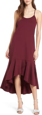 Leith Ruffle Midi Dress