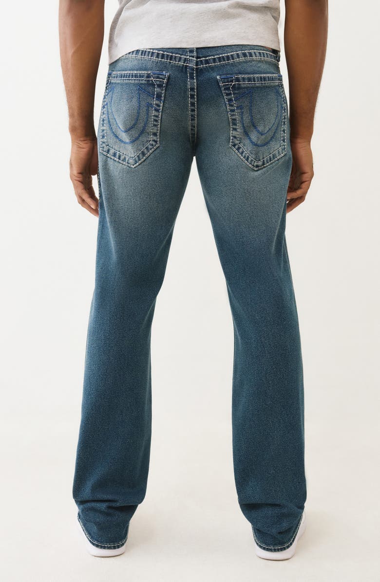 True Religion Ricky Big T Straight Leg Jeans, Alternate, color, Medium Toasted Cinnamon Wash