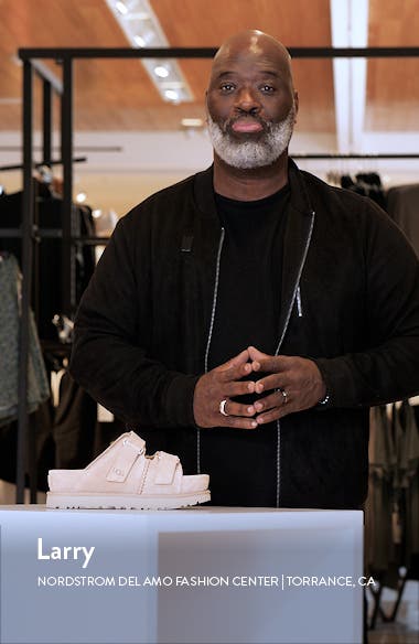 Goldenstar Platform Slide Sandal