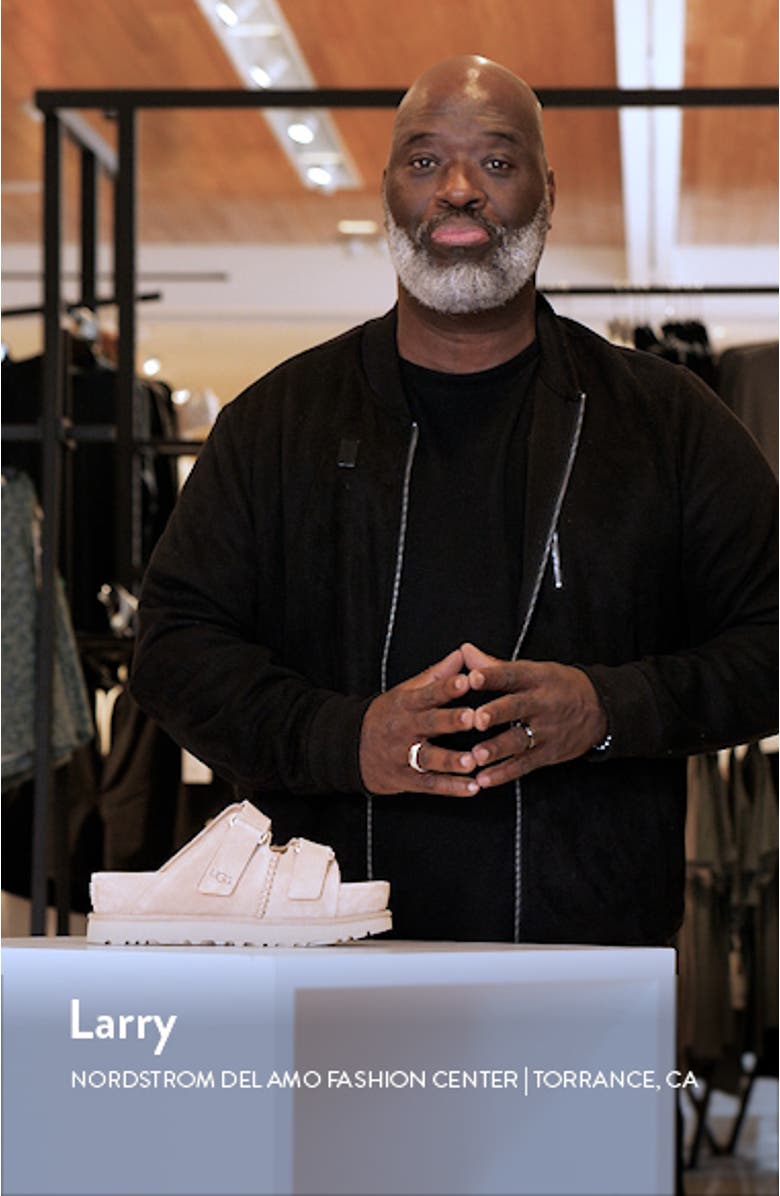 Goldenstar Platform Slide Sandal, sales video thumbnail