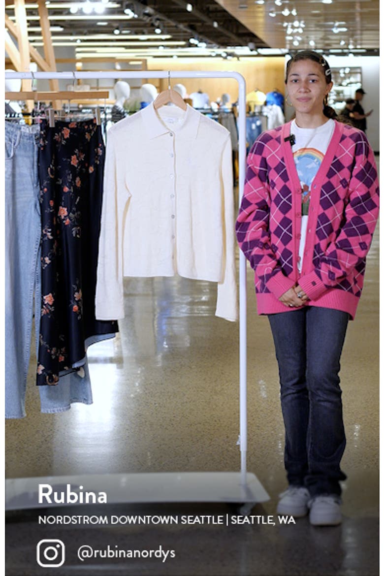 Floral Jacquard Button-Up Shirt video