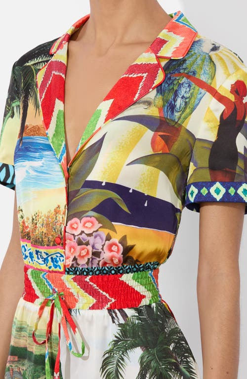 Alice And Olivia Leighton Pajama Romper