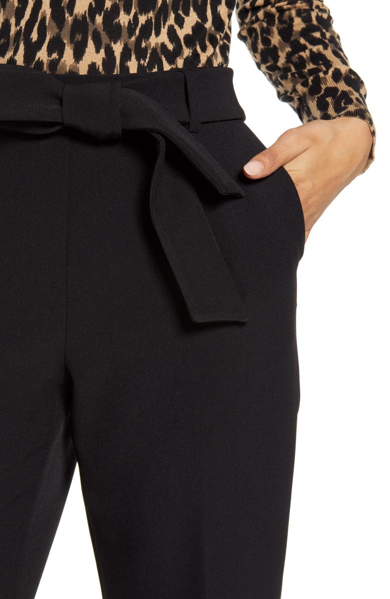 Halogen<sup>®</sup> Tie Waist Ankle Pants, Alternate, color, 