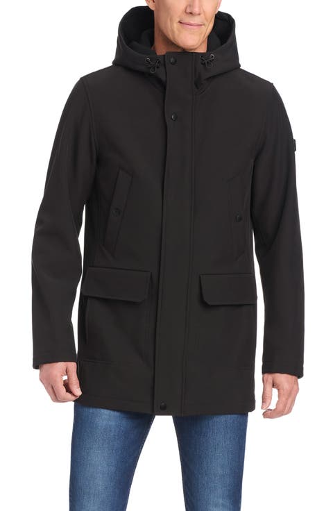 Insulated Hooded Soft Shell Jacket